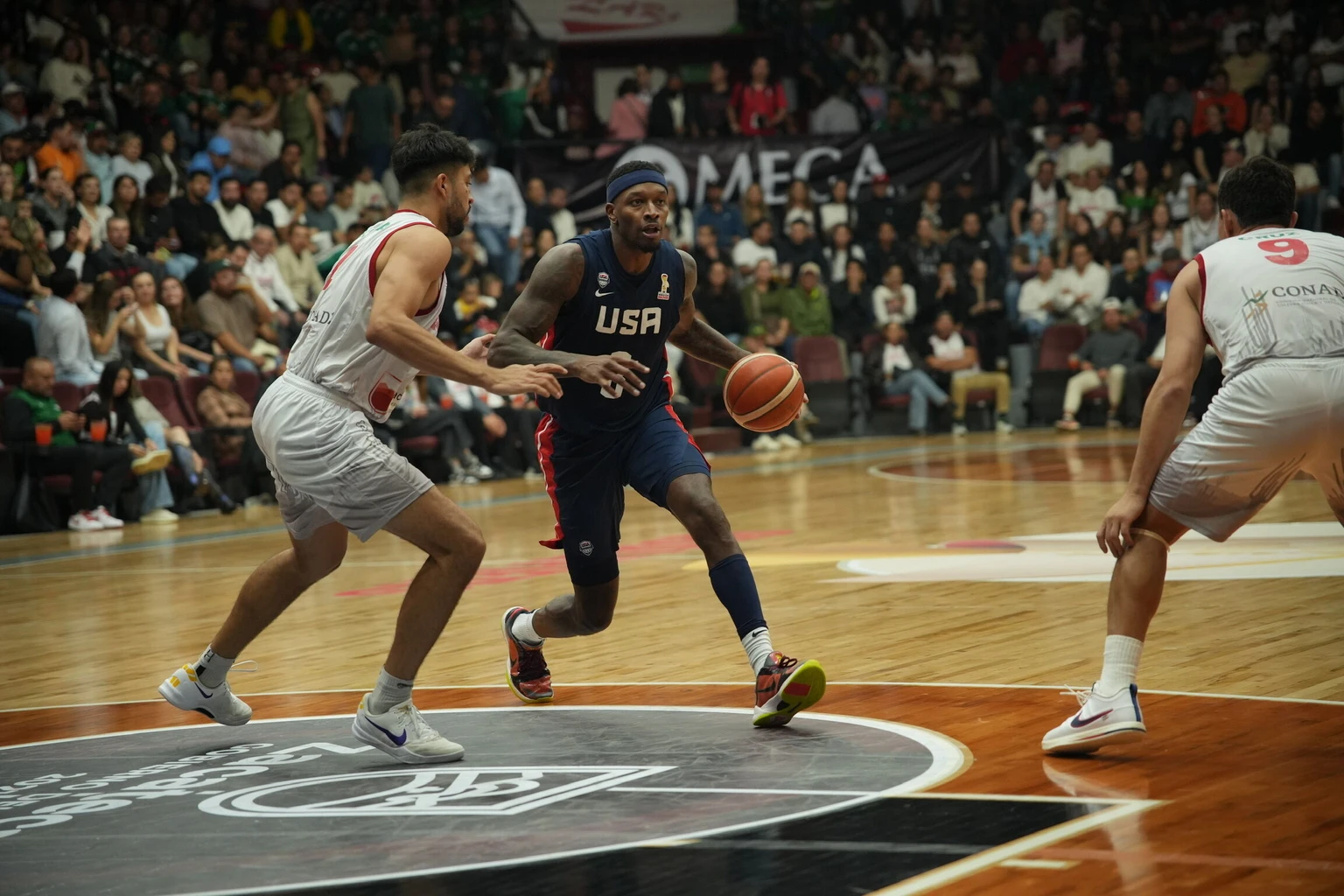 Team wearing custom sportswear