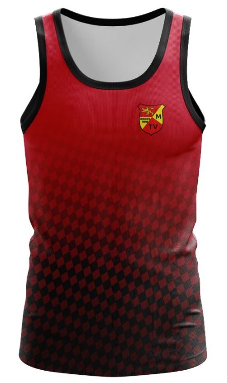 Tanktop Herren Back-Cut-Schnitt