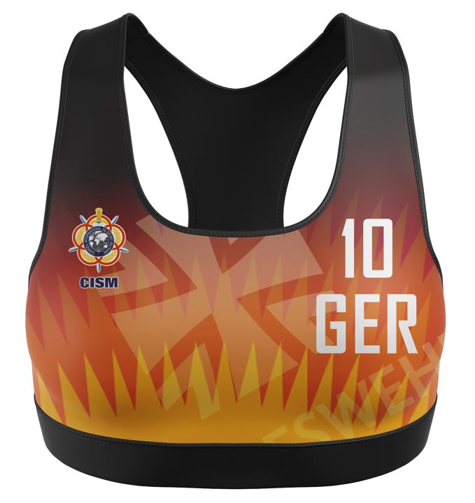 Kurzes Dame Top / Bra